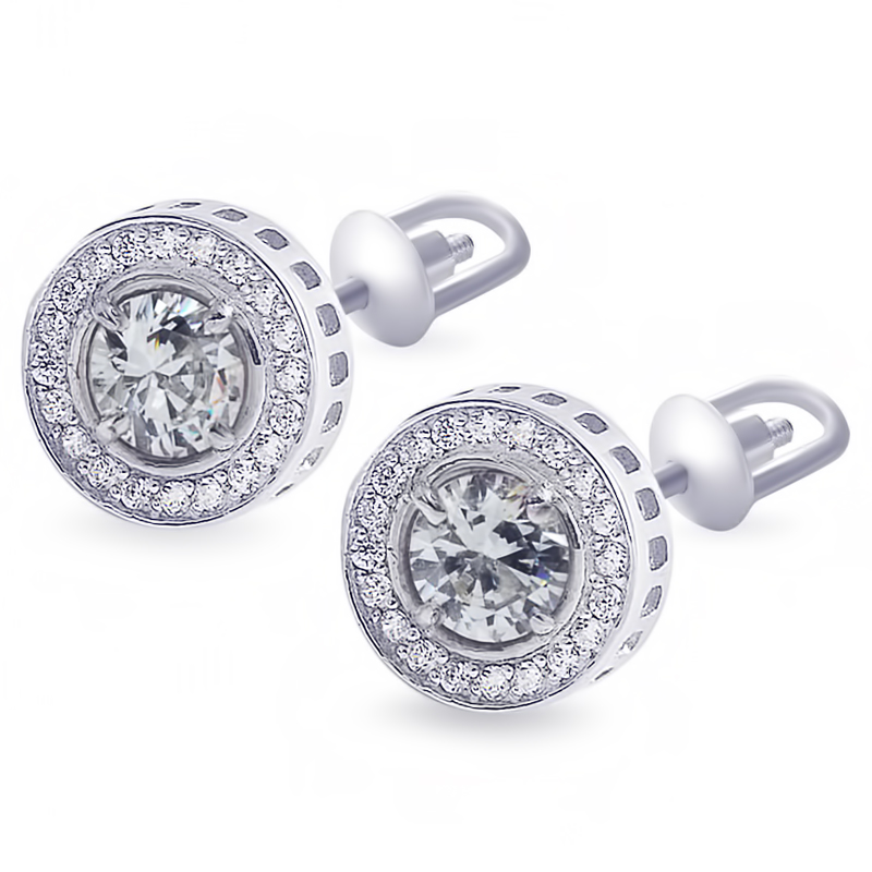 

Серьги пусеты Серебро 925 4.41 г