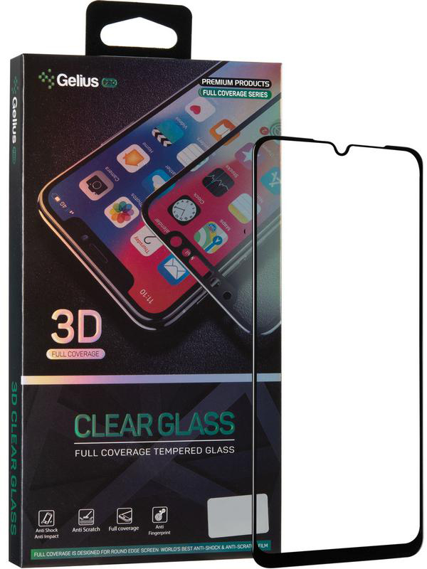 

Защитное стекло Gelius Pro для Realme C11 Black