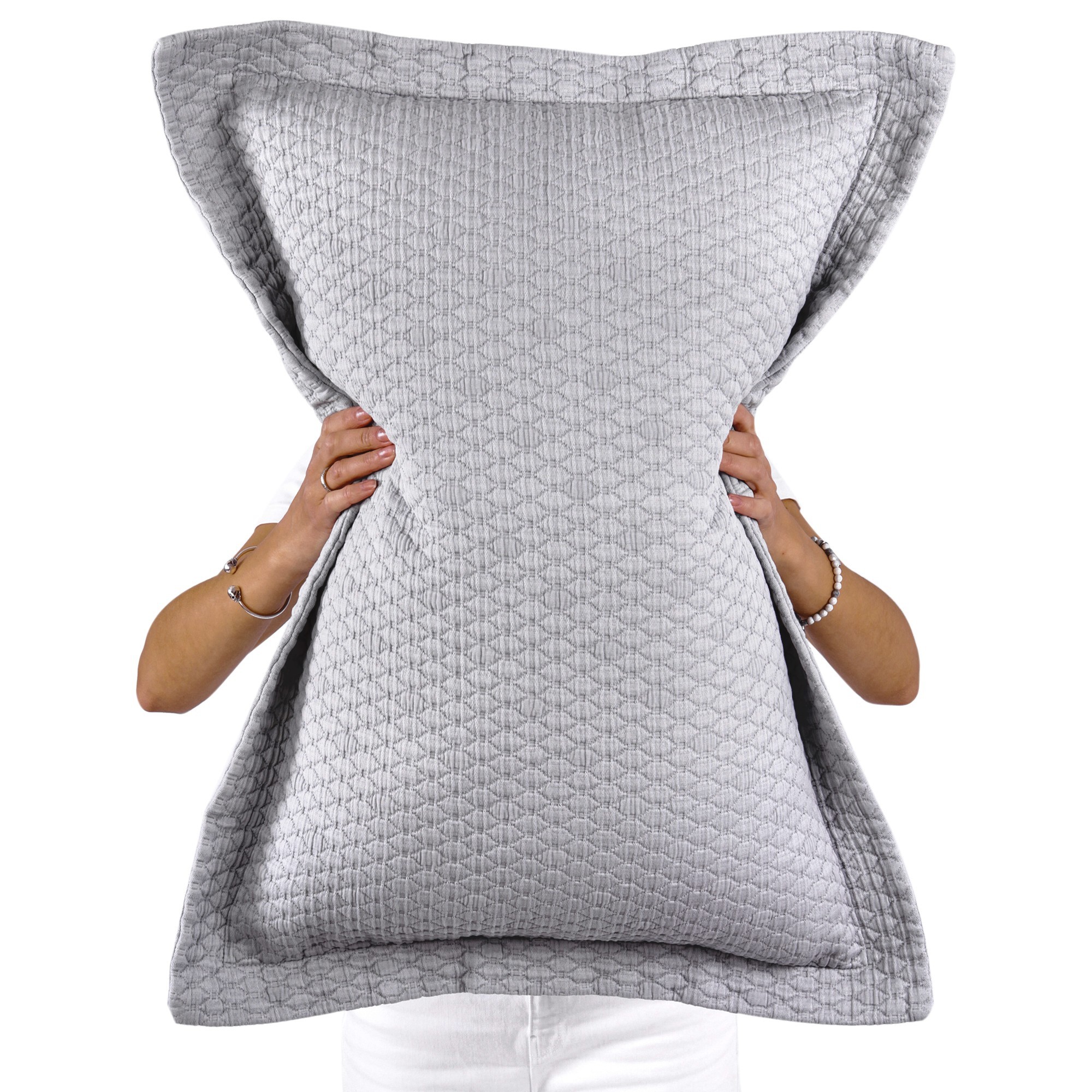 

Наволочка декоративна BOVI Simply Cotton 50x75 Grey
