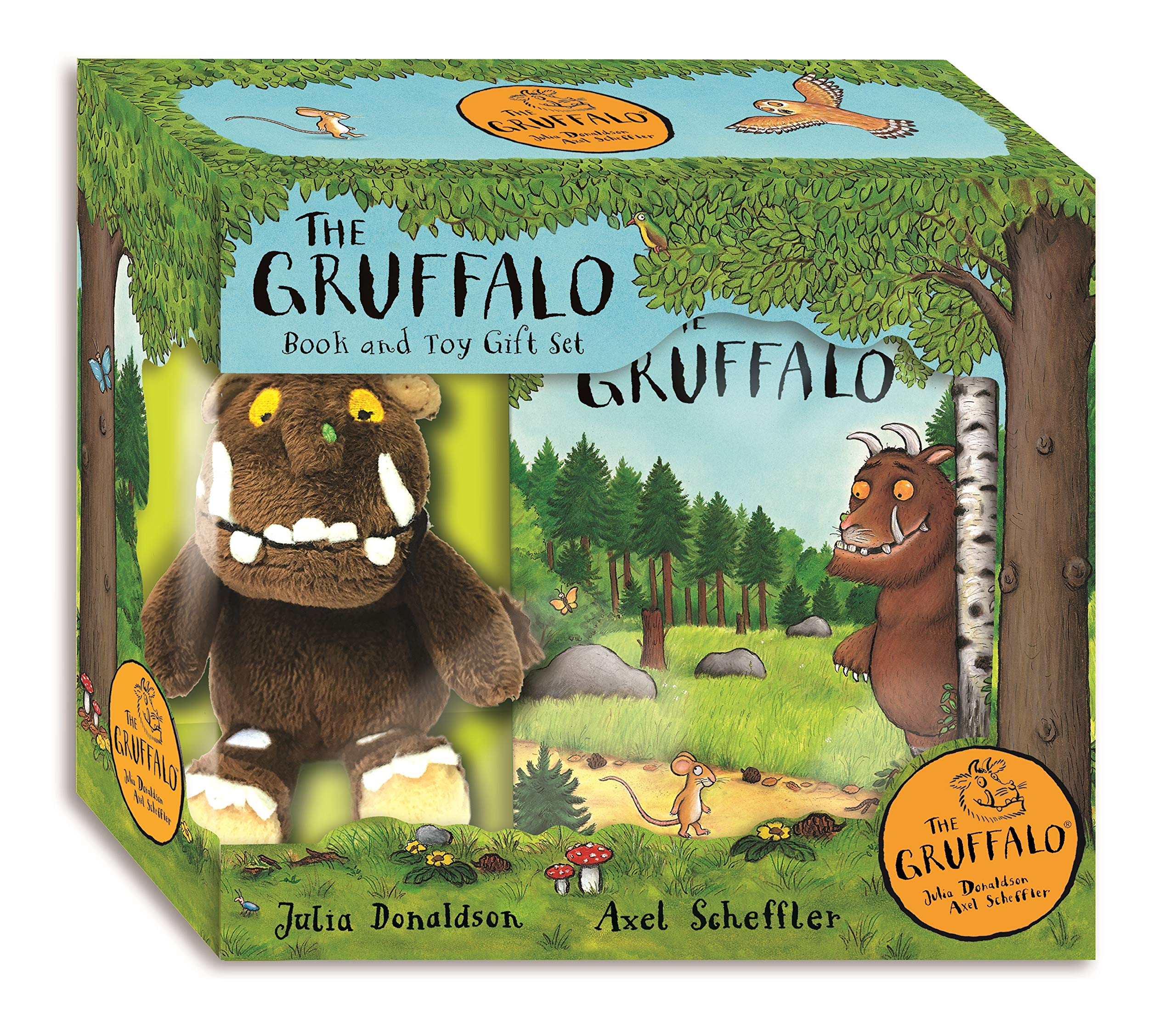 gruffalo book and teddy