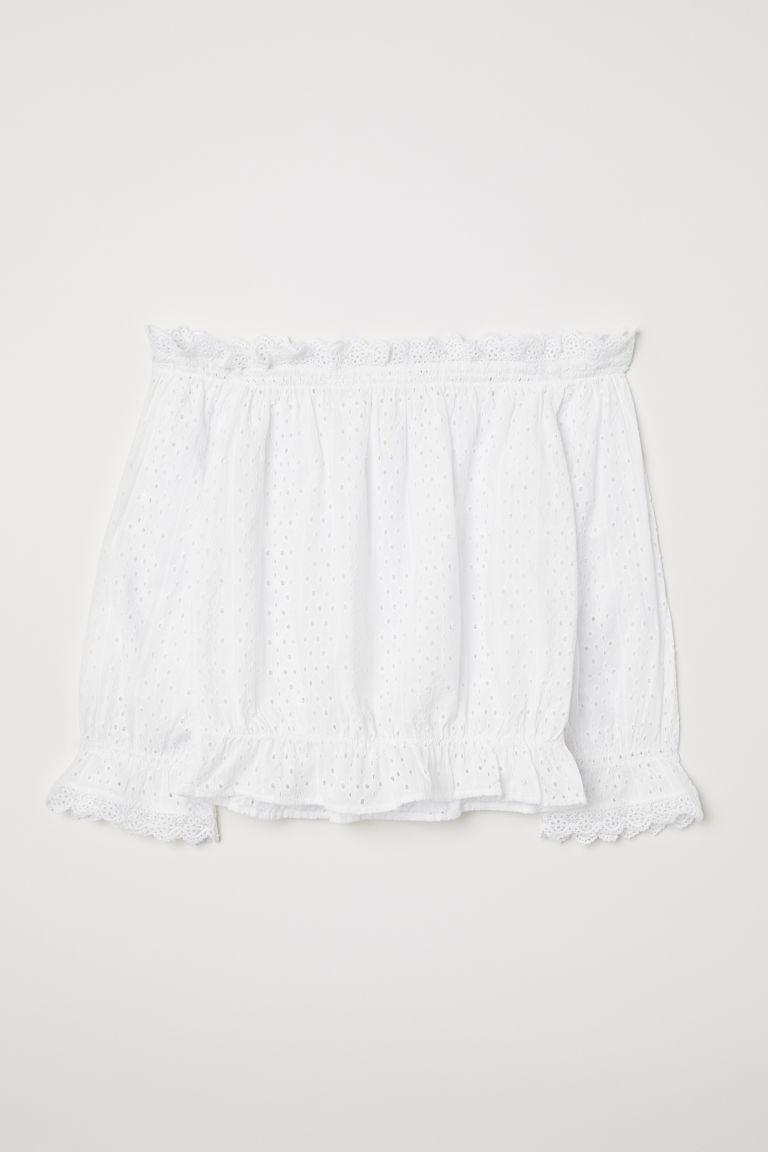 

Блуза H&M 0584200  Белый, Блуза H&M 0584200 3XL Белый