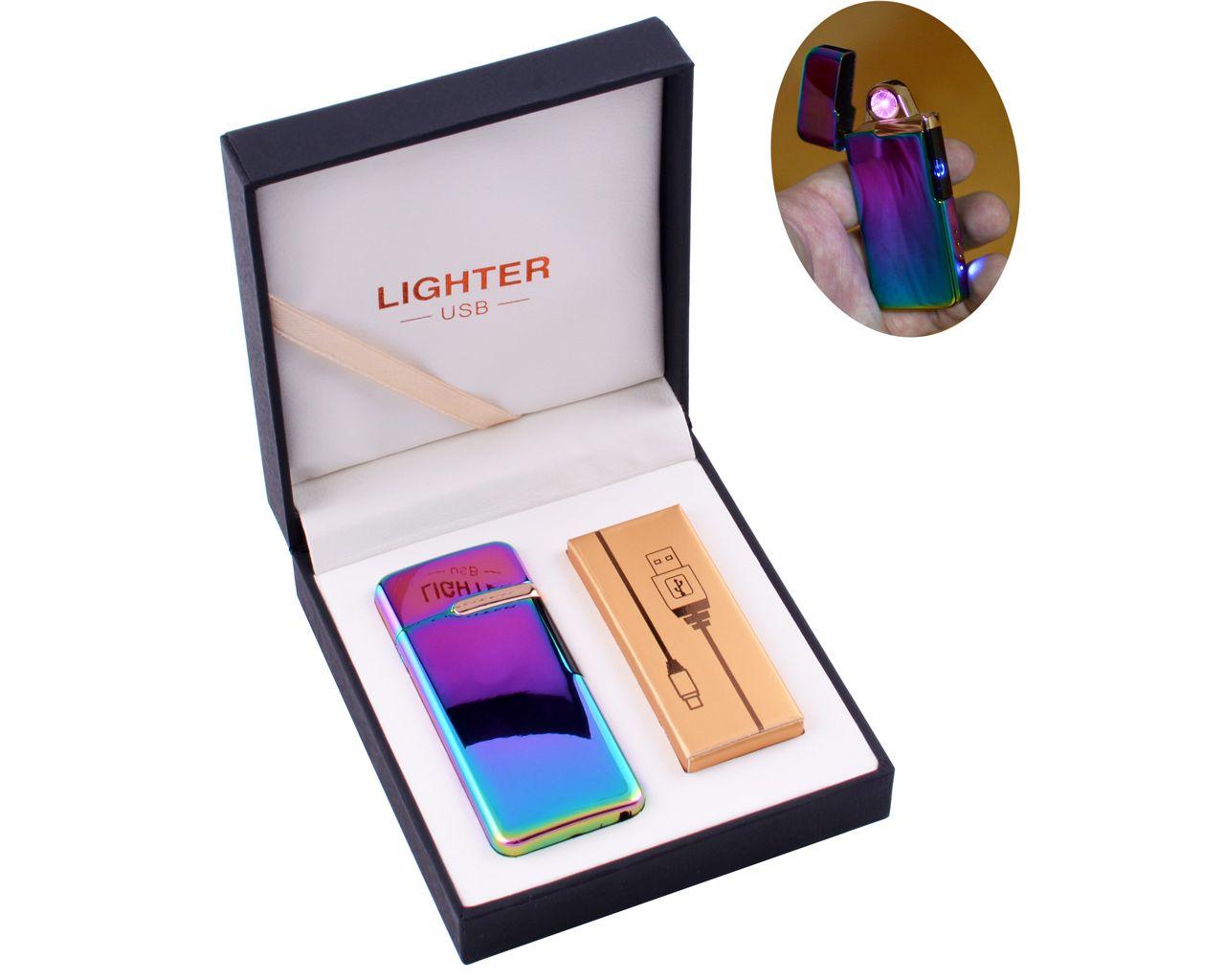 

Электроимпульсная USB зажигалка №HL-122 Хамелеон