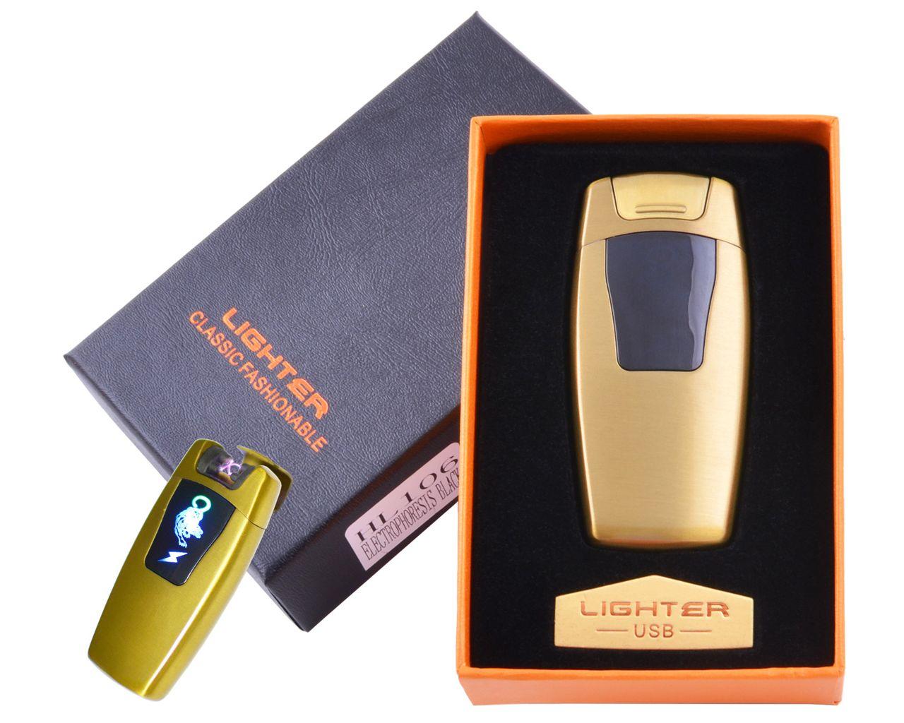 

Зажигалка электроимпульсная USB Тигр №HL-106