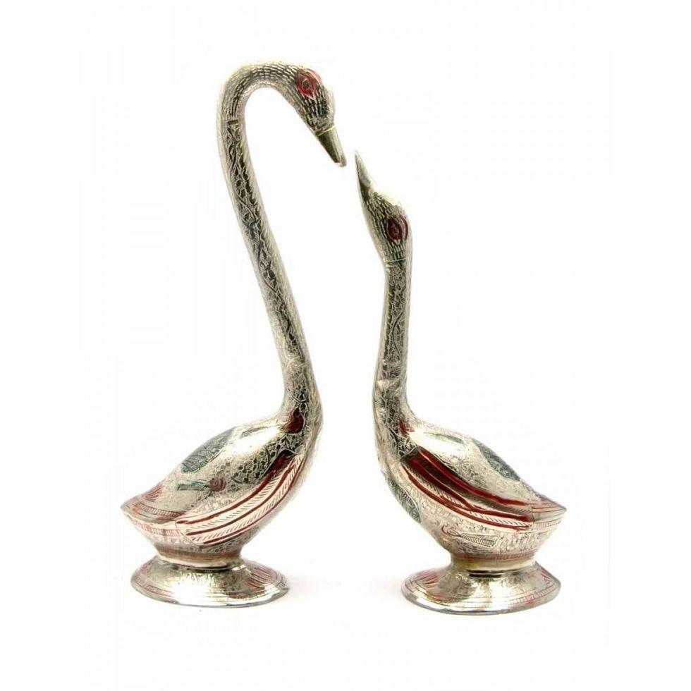 

Статуэтка Лебеди бронзовые пара (28,5х9х6 см)(Duck Set 12"-CDC) 24726