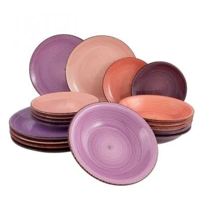 

Набор посуды Flora AMETHYST 18 предметов 45107