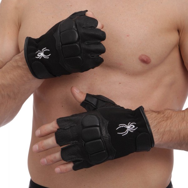 

Перчатки для кроссфита и воркаута кожаные SPIDER WorkOut BC-169 Black (PS01558)