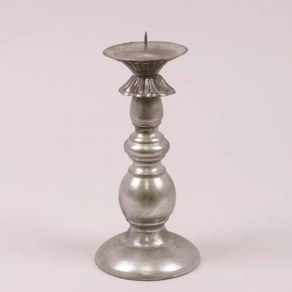 

Подсвечник Flora металлический H-22.5 см. 26112