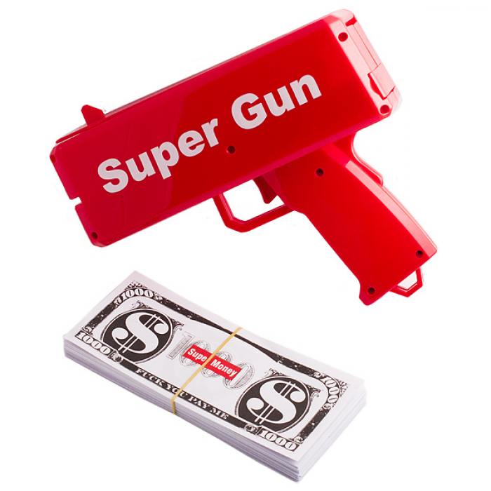 

Пистолет Денежный Super Money Gun 185-18422334