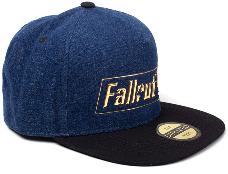 

Снепбек Difuzed Fallout - Fallout 76 Logo Badge Snapback Синий с черным (SB320037FAL)