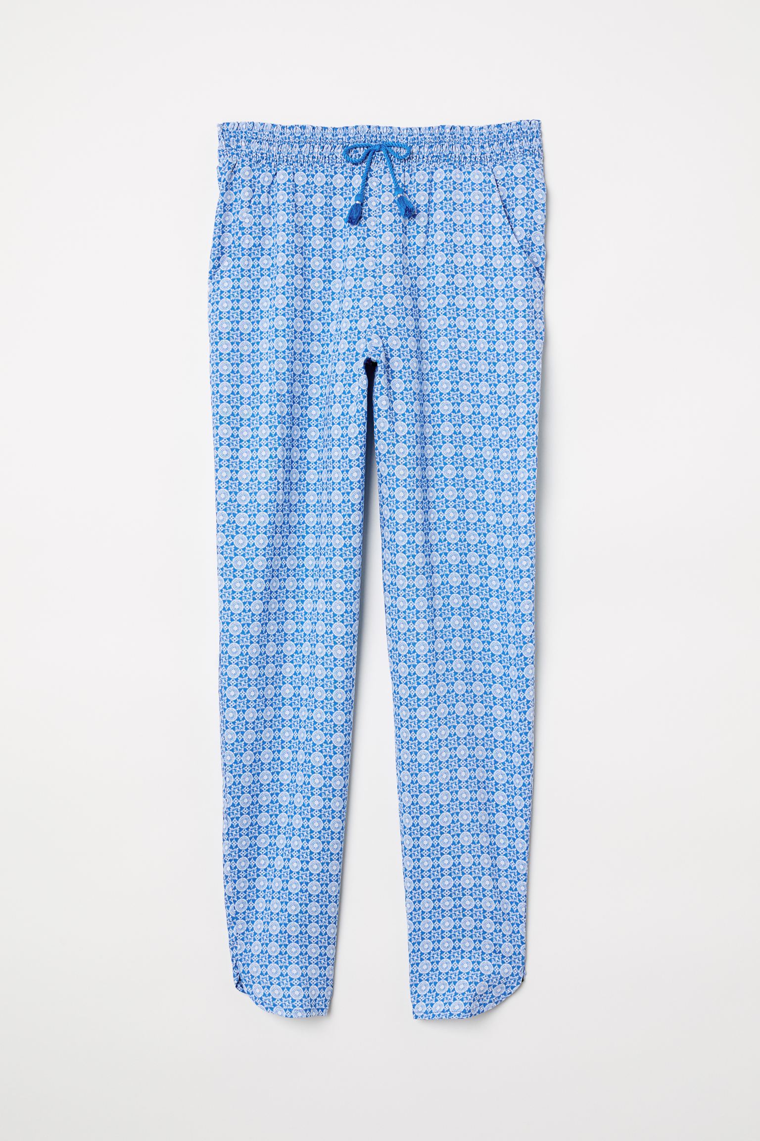 

Брюки H&M 140см синий принт 2312596740