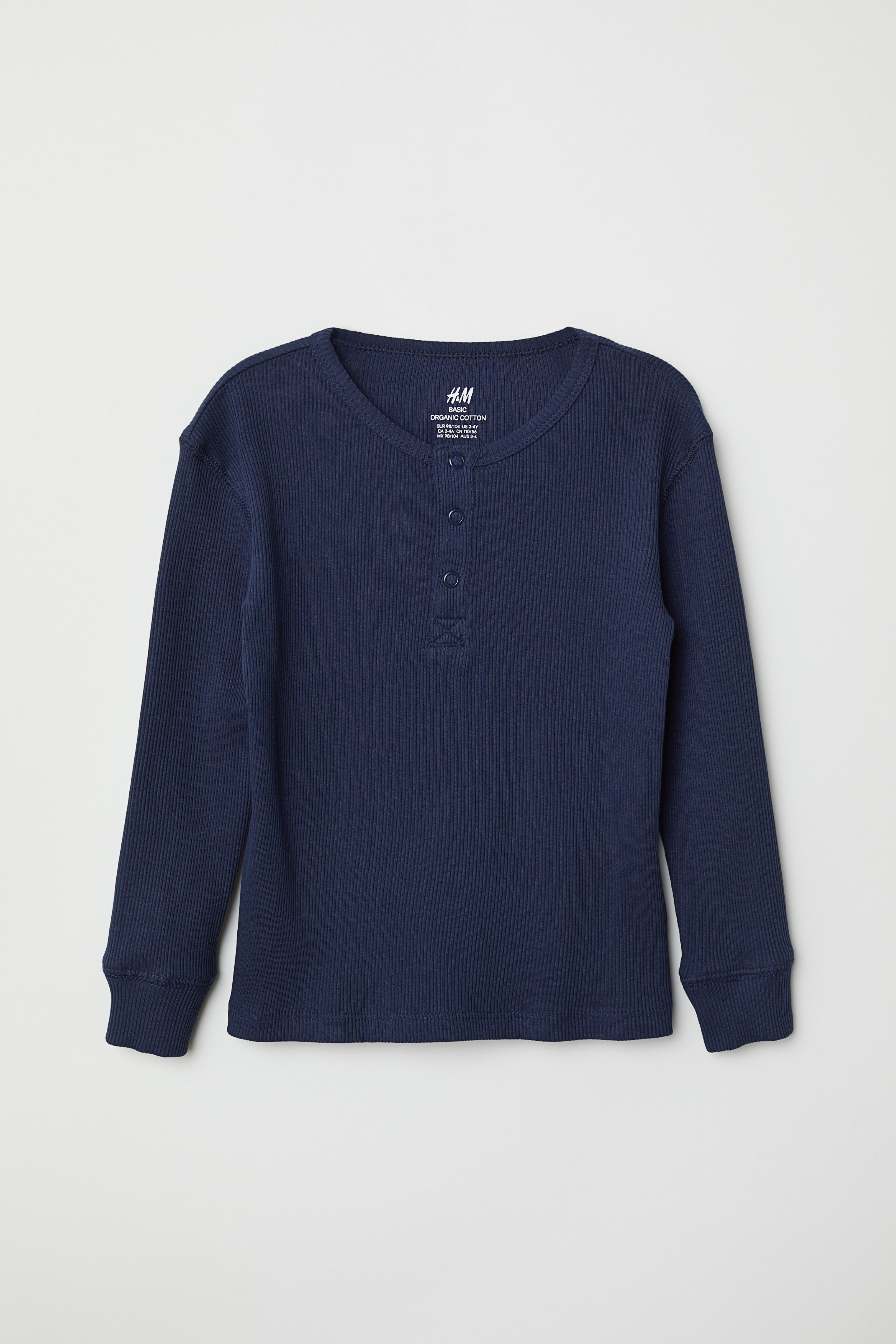 

Лонгслив H&M 134 140см темно синий 5379616
