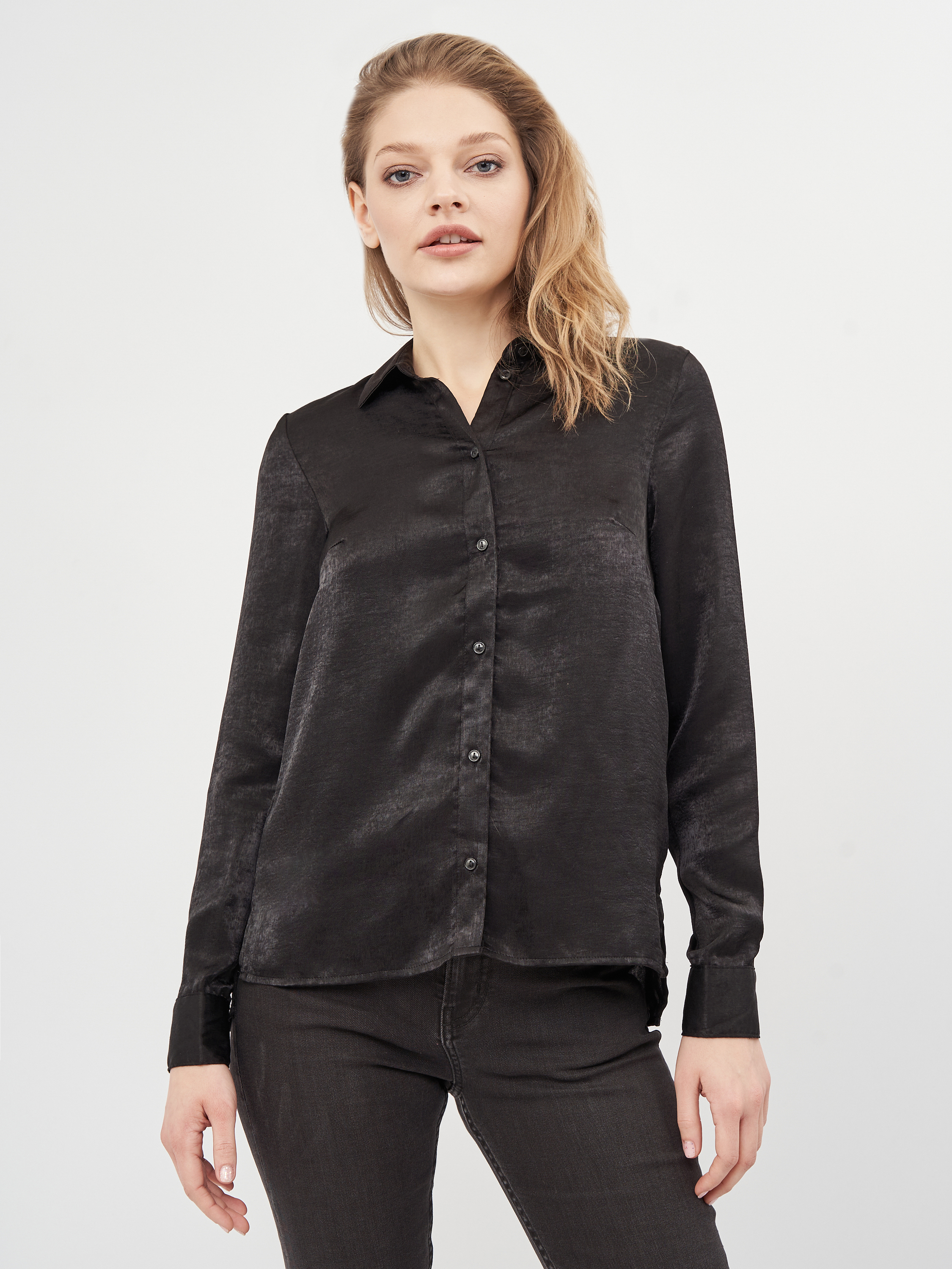 

Блуза H&M  черный 24118364478, Блуза H&M 36 черный 24118364478