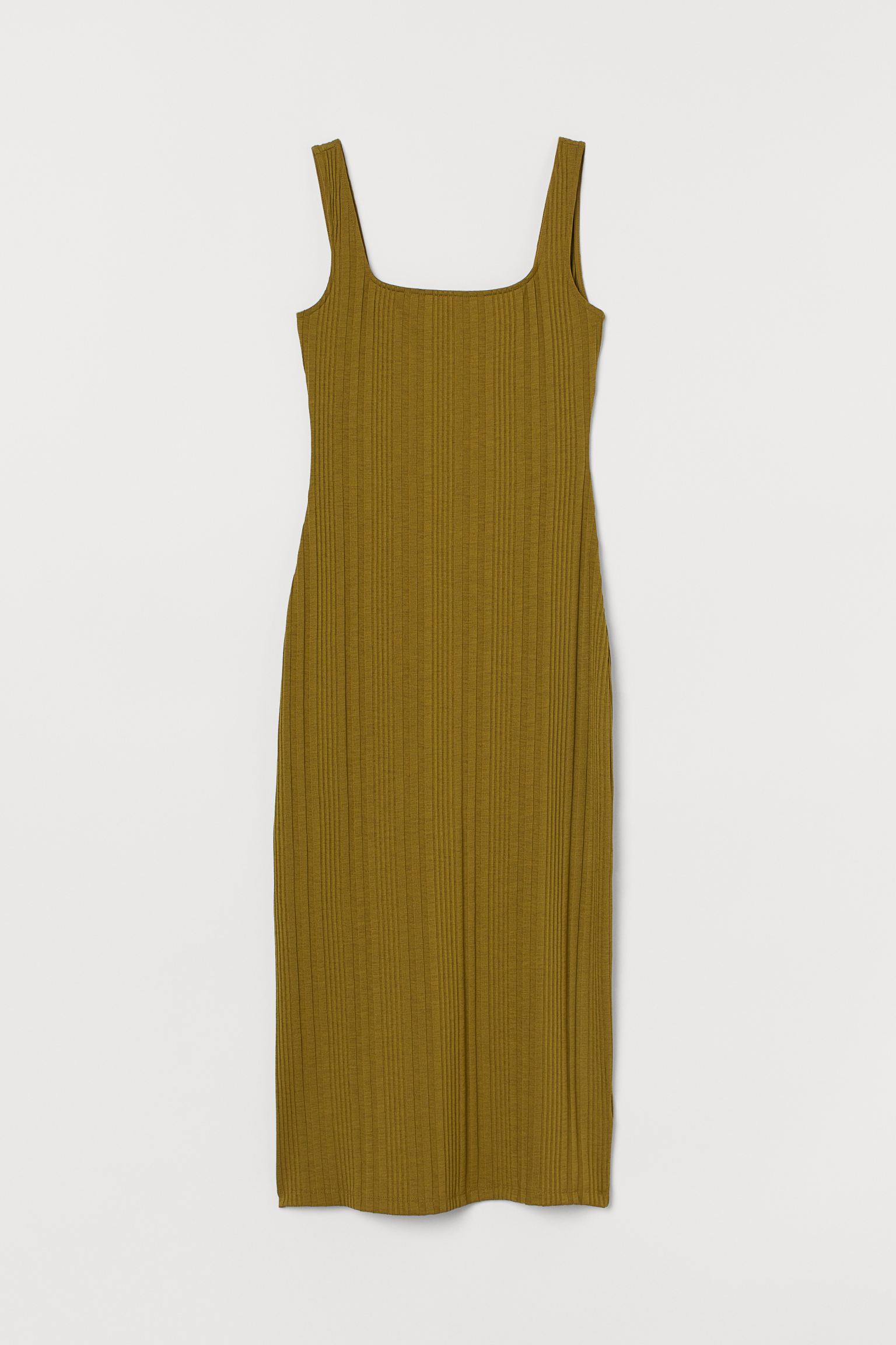 

Платье H&M S оливковый 23127798710