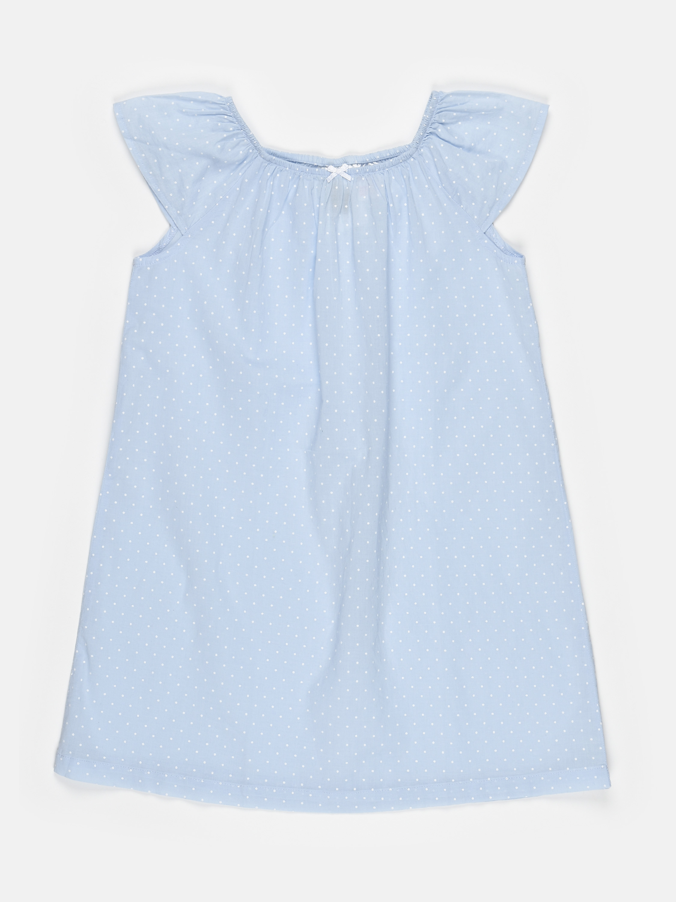 

Ночная рубашка H&M 122 128см голубой горох 3118265921