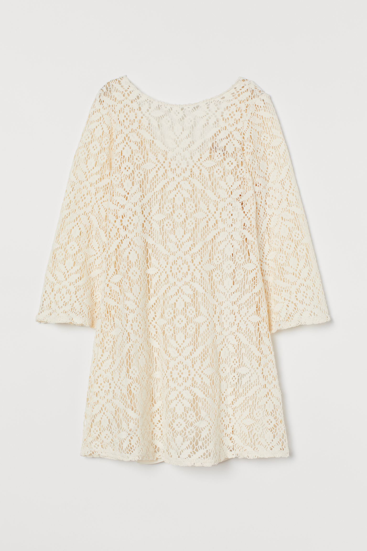 

Платье H&M S белый 25127999970