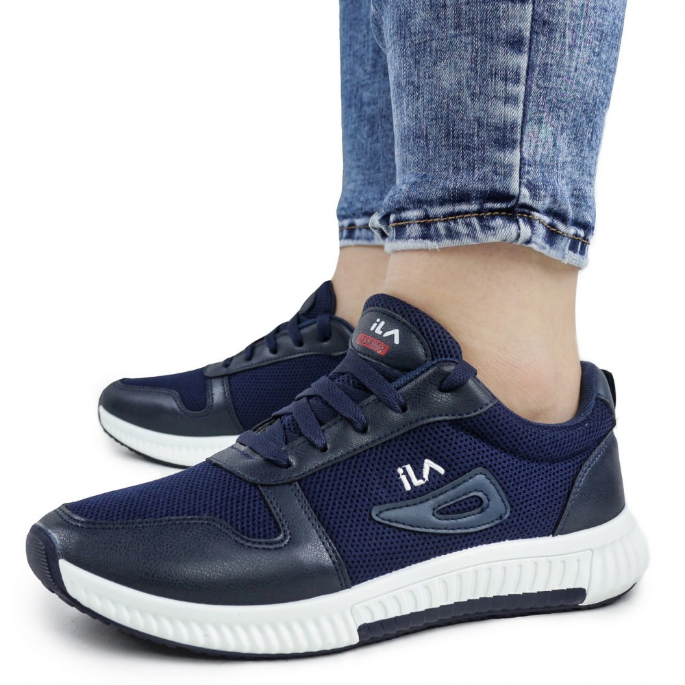 

Кроссовки женские Dual ILA Fashion синие демисезонные 37 р. 24,5 см 1339896662