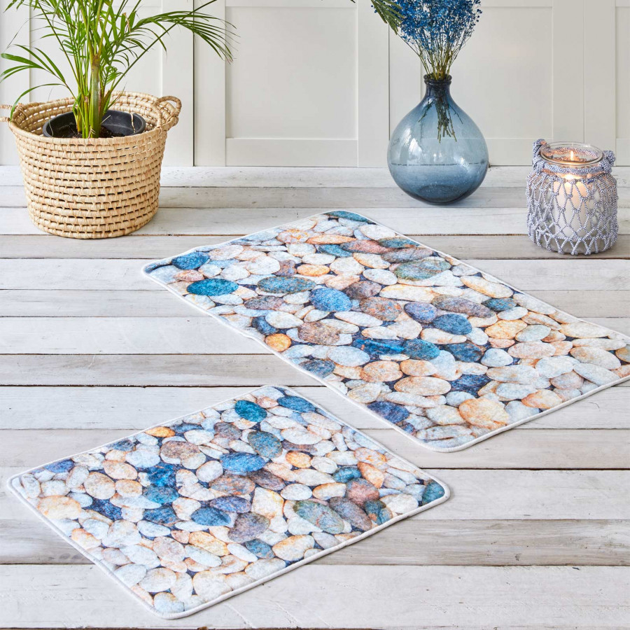 

Набор ковриков Karaca Home - Stone 60*100+50*60