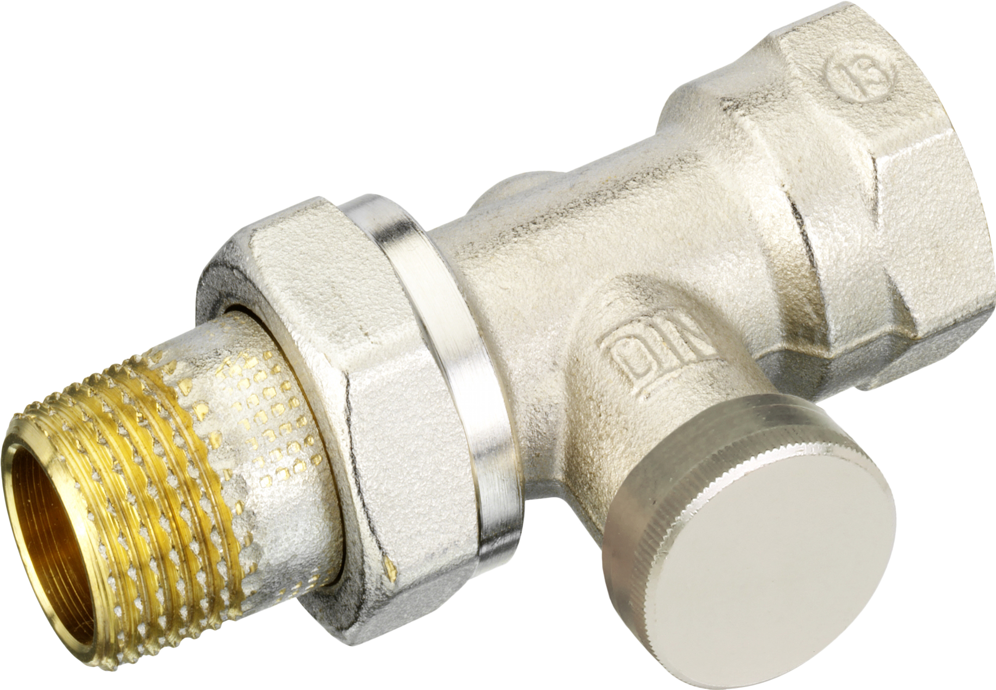 

Клапан радиаторный Danfoss RLV-S-15 1/2 прямой, латунь (003L0124)