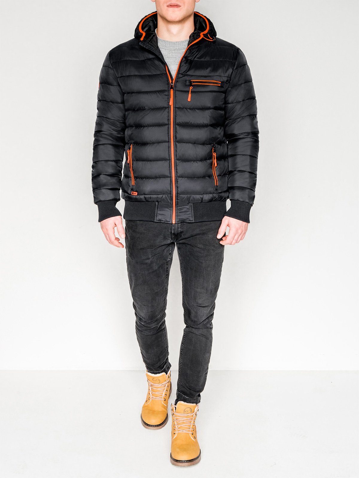 

Куртка Ombre c353 S Чорна 5902228064688