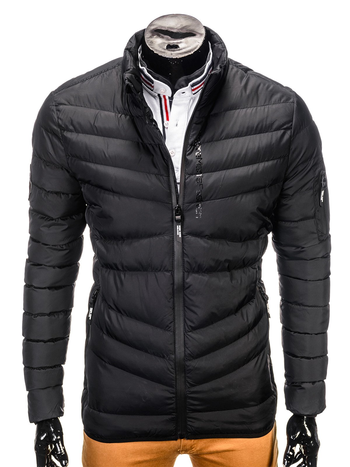

Куртка Ombre c314 S Чорна 5902228022367