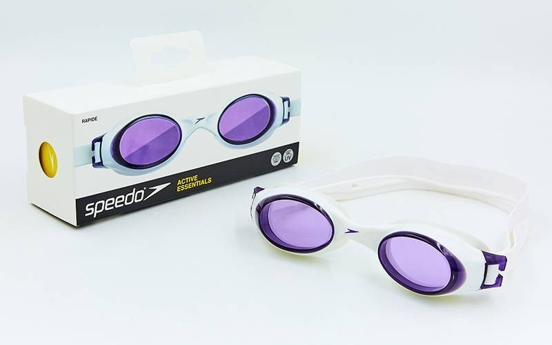 

Очки для плавания Speedo TPR White-Purple