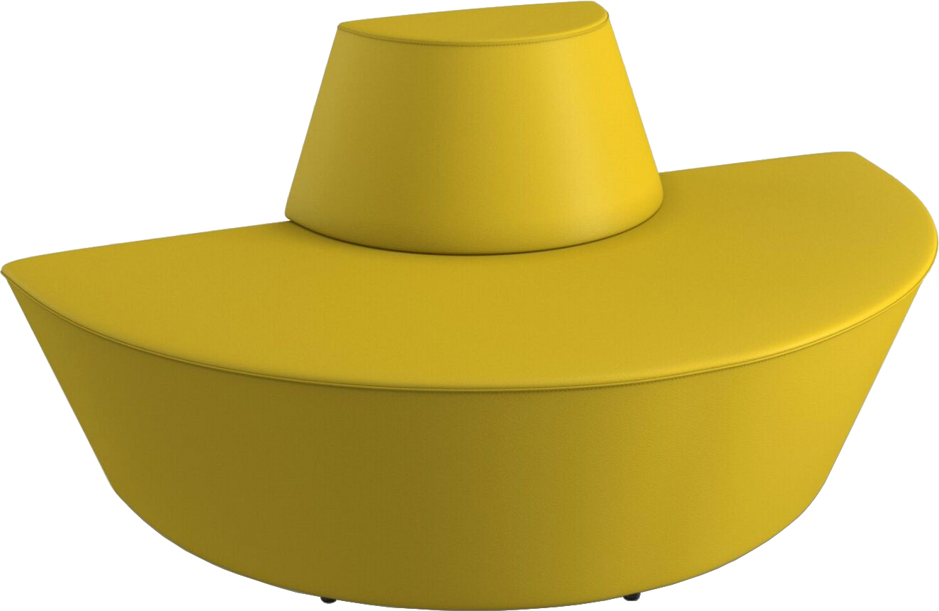 

Диван Kulik System SOMBRERO Половинка Желтый