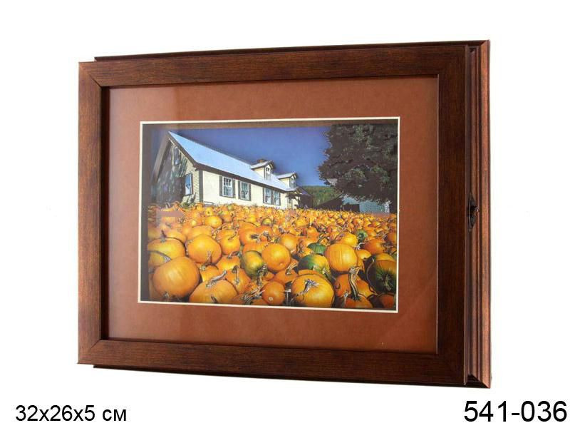 

Настенная Ключница Секционная «Тыквенная Ферма» 32*26*5 Lefard 2739-BR-1181