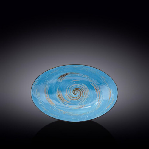 

Блюдо овальное глубокое Wilmax Spiral Blue WL-669640 / A (25см)