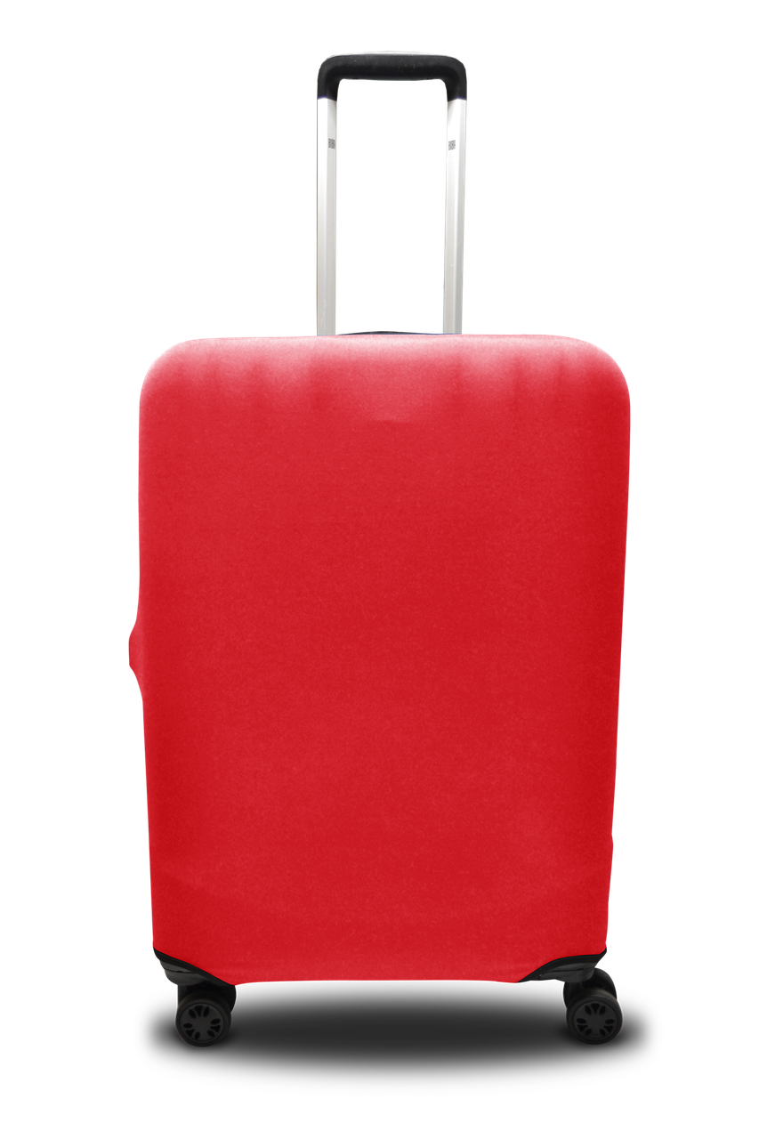 

Чехол для чемодана Coverbag микродайвинг L красный
