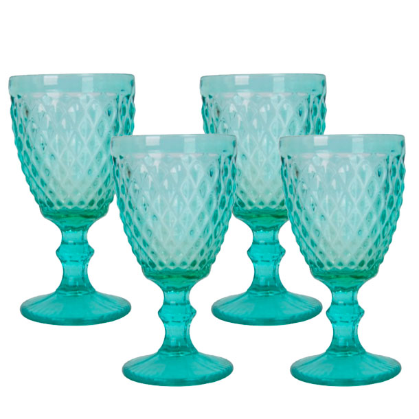 

Набор бокалов Rhombus Lite Blue стекло из 6 штук Sabefet 30996-BR-1488
