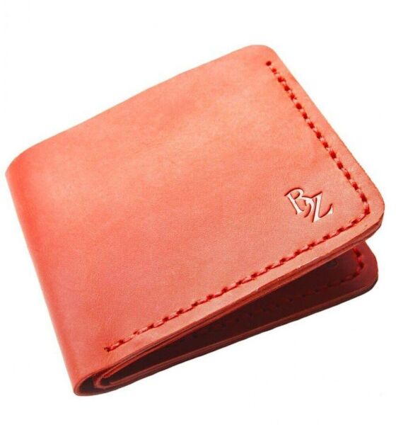 

Мужской кошелек ручной работы из кожи BOGZ Classic CH Red P2M39S1
