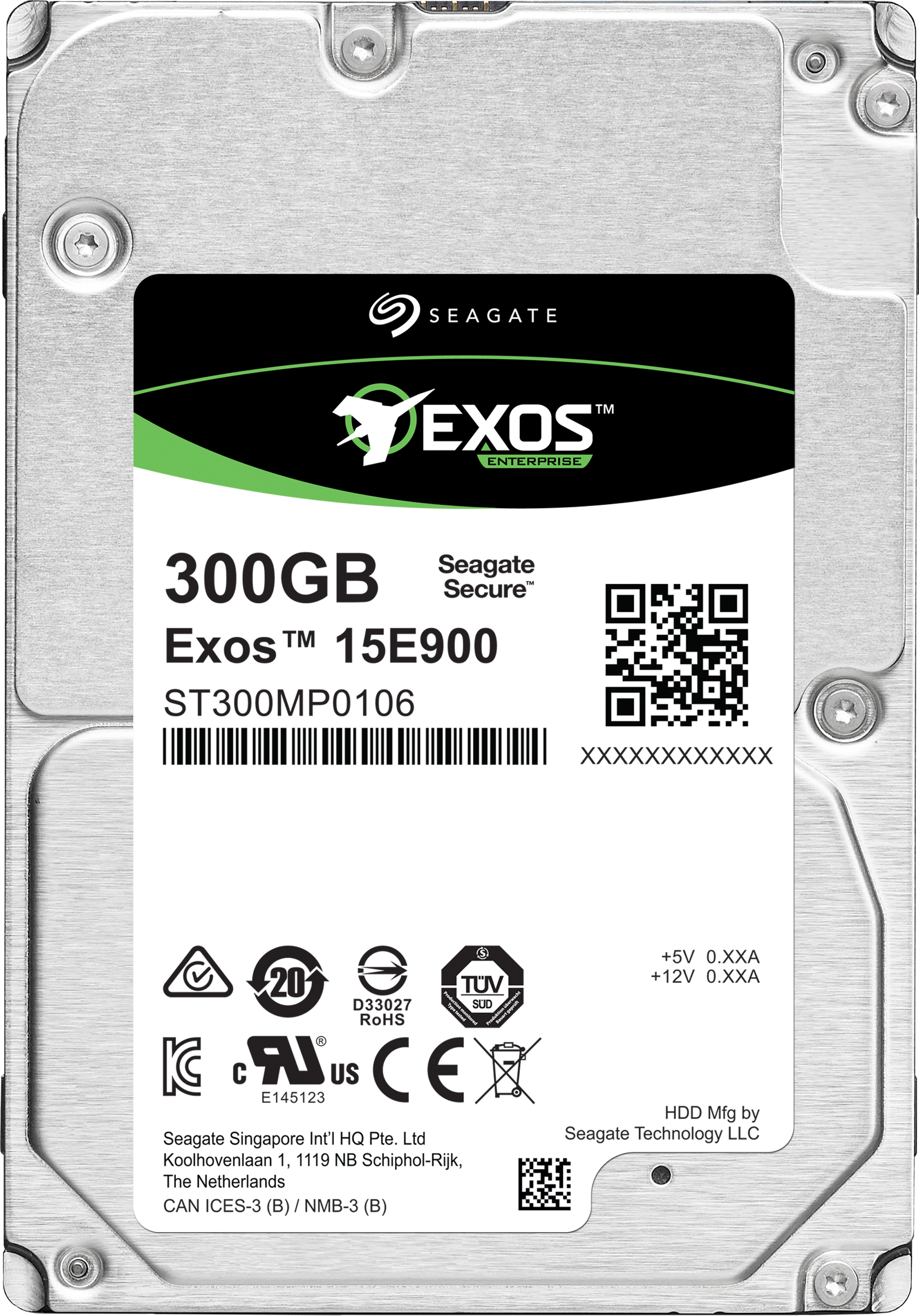 

Жесткий диск Seagate Exos 15E900 15K HDD 300GB 15000rpm 256MB ST300MP0106 2.5" SAS