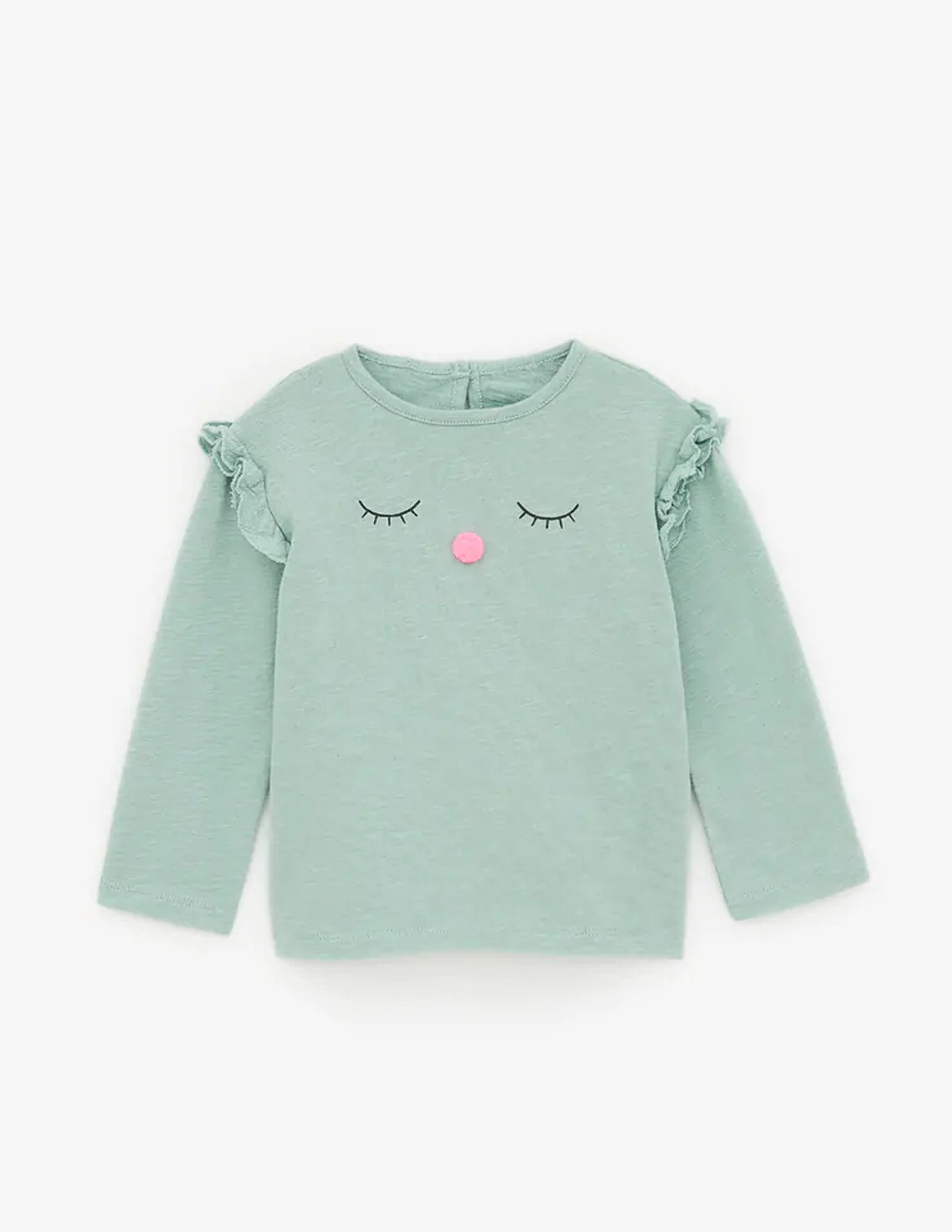 

Футболка д/р Zara ДД002526 (5643/591/901) цвет зеленый 68