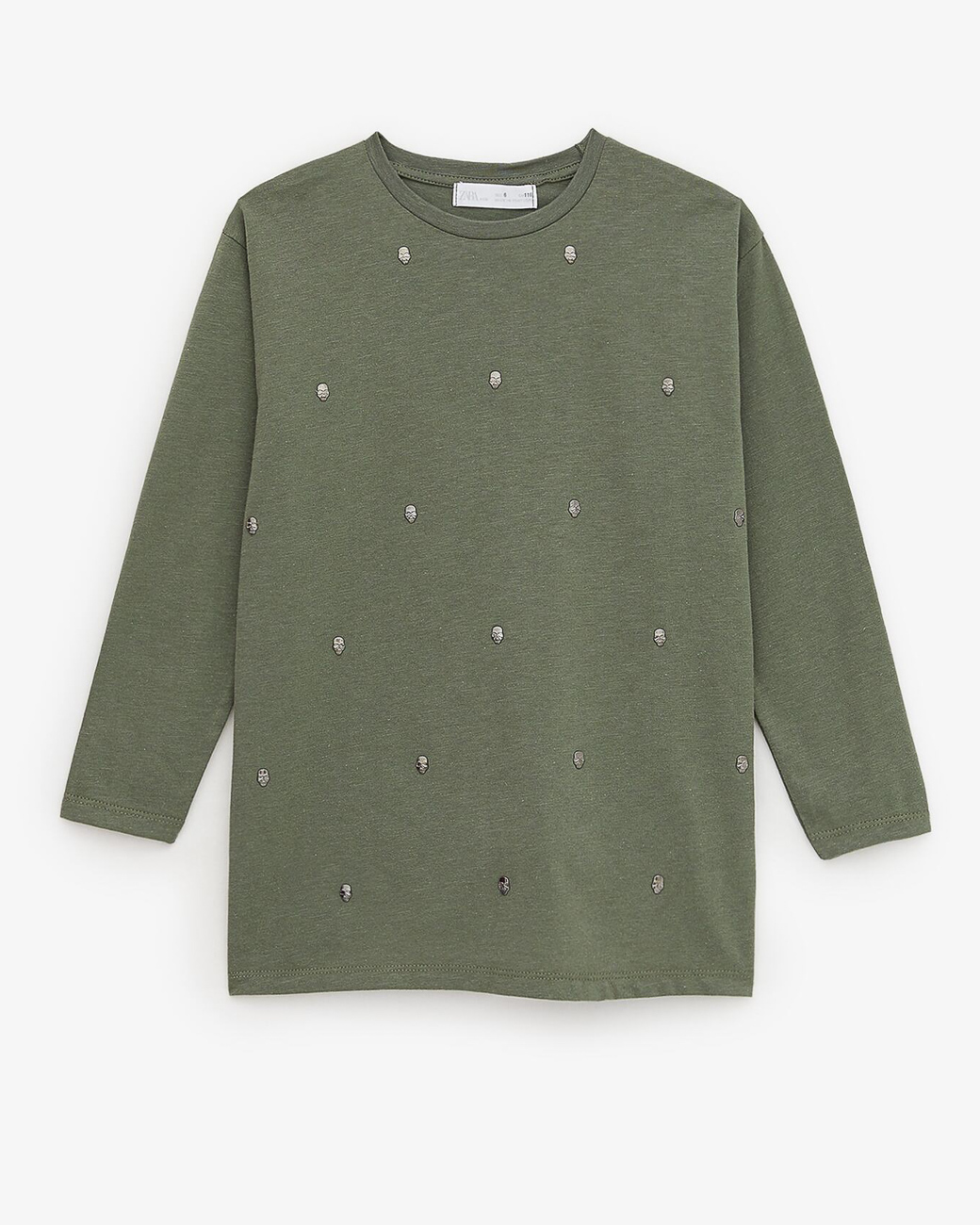 

Свитшот Zara ДМ002000 (5350/778/505) цвет зеленый 140