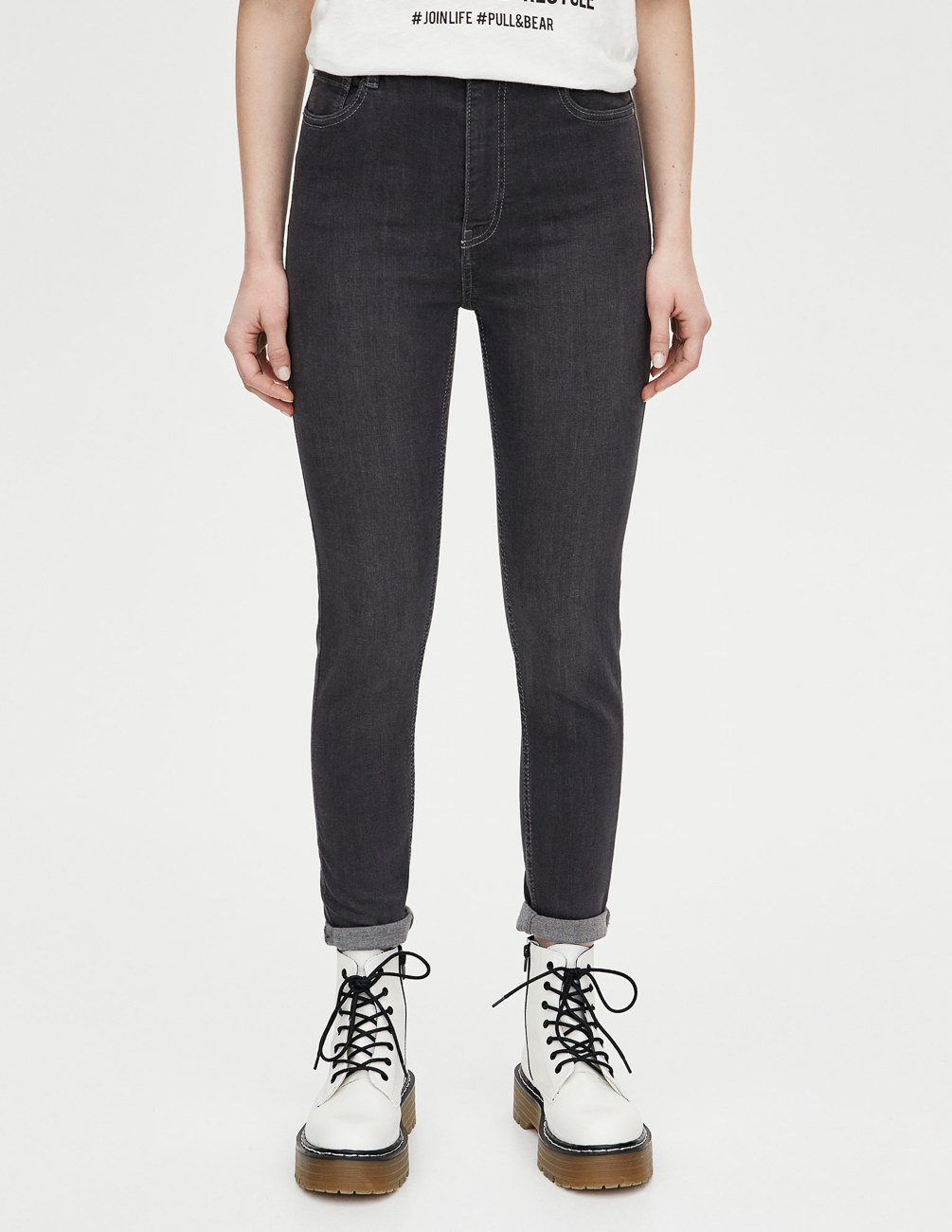 

Джинсы PULL & BEAR Ж1053091 (9687/322/802) цвет серый XXS