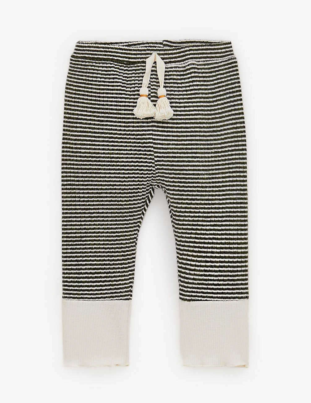 

Леггинсы Zara ДД002477 (0485/551/529) цвет черный-белый 80