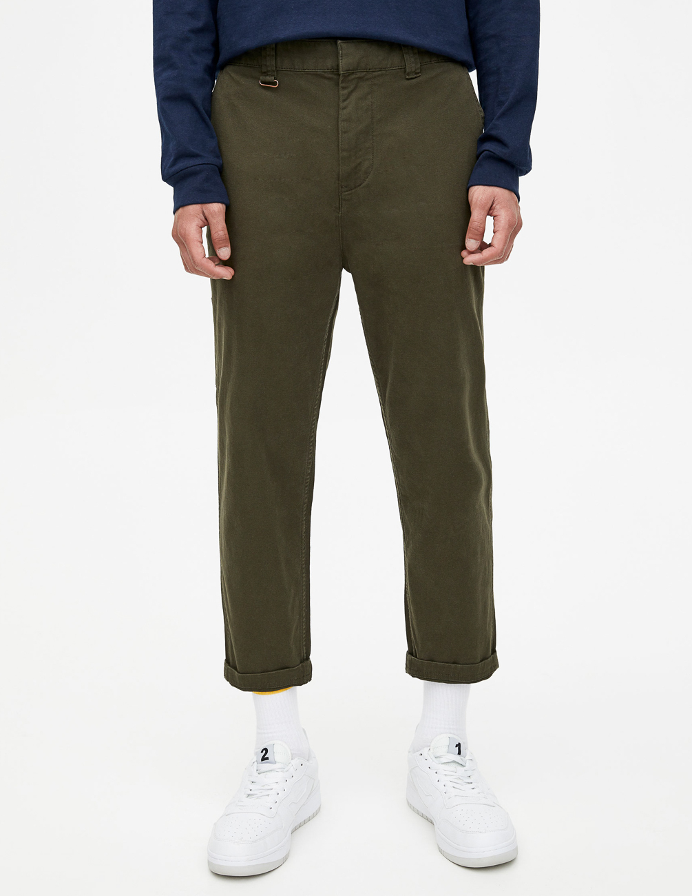 

Брюки PULL & BEAR М0105832 (5679/503/505) цвет зеленый, Брюки PULL & BEAR М0105832 (5679/503/505) цвет зеленый 32