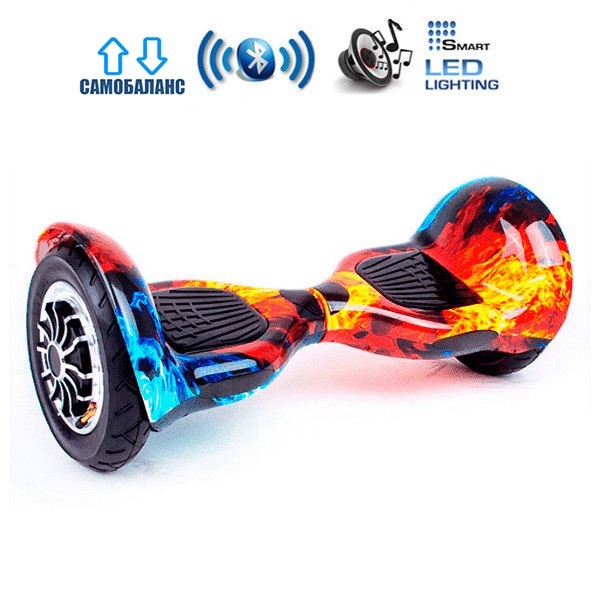 

Гироборд Smart Balance Wheel U10 Pro +Autobalance 10" Лед и пламя (4607661)