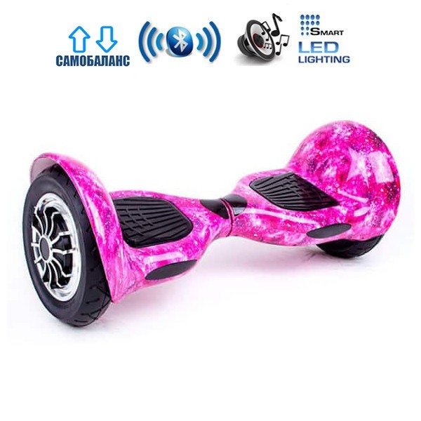 

Гироборд Smart Balance Wheel U10 Pro +Autobalance 10" Розовый Космос (4607654)