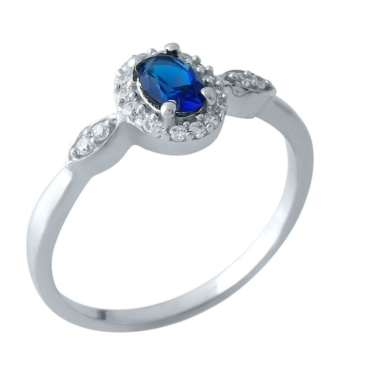 

Серебряное кольцо SilverBreeze с сапфиром nano 0.313ct 18.5 размер