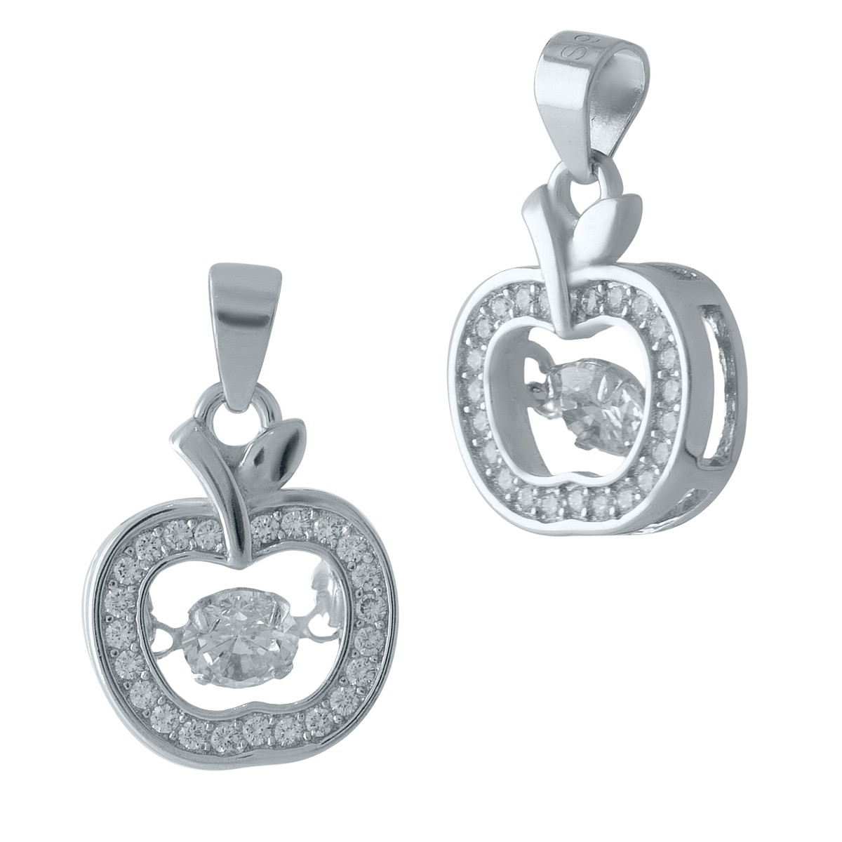 

Серебряная подвеска SilverLine с фианитами