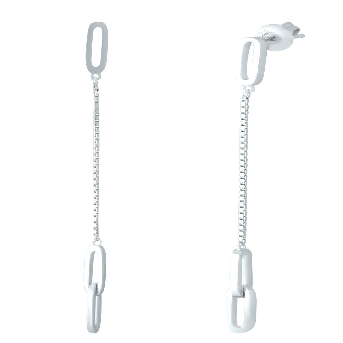 

Серебряные серьги SilverLine без камней