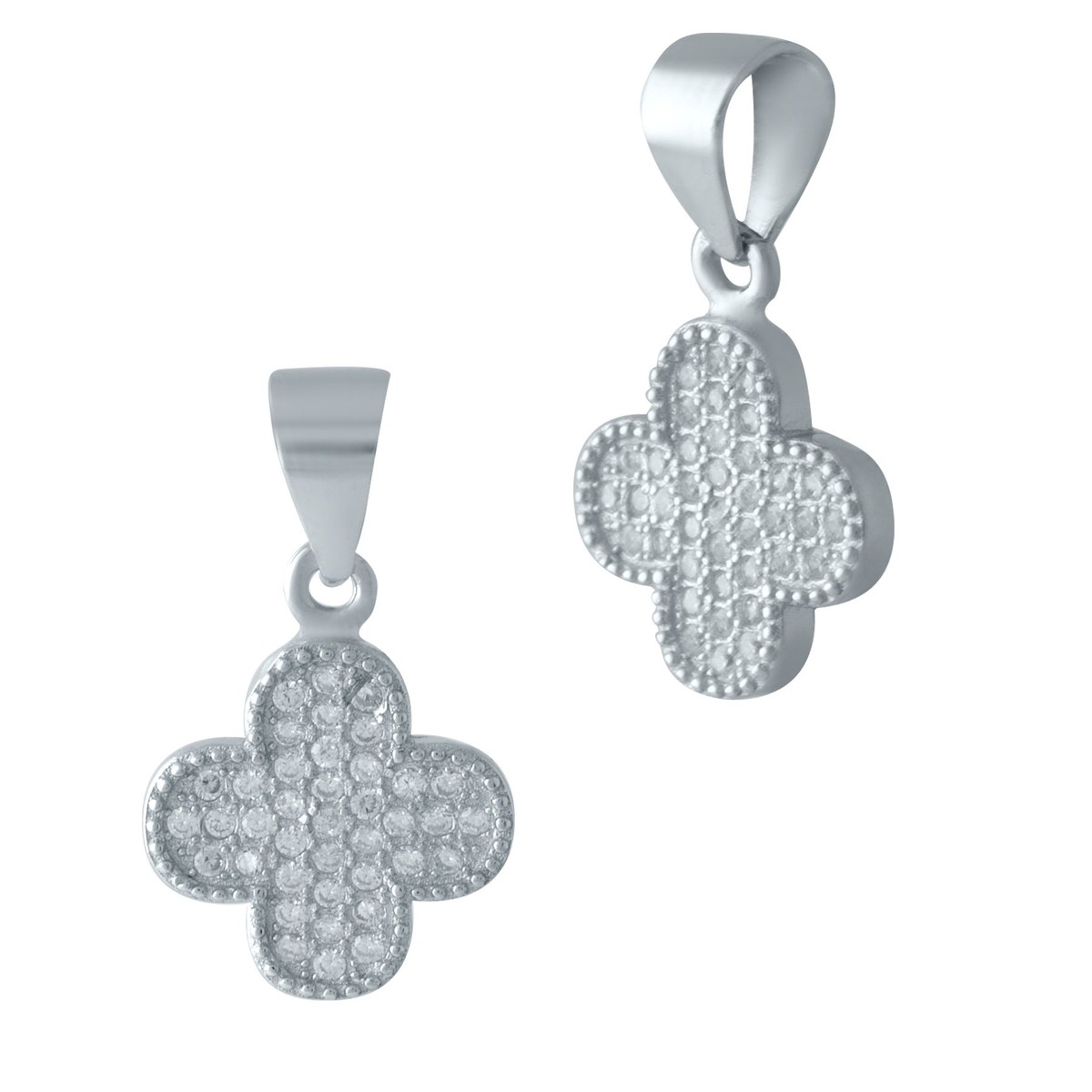 

Серебряная подвеска SilverBreeze с фианитами