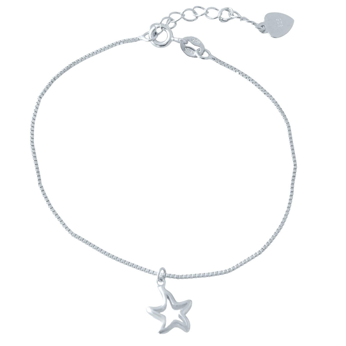 

Серебряный браслет SilverLine без камней 1720 размер