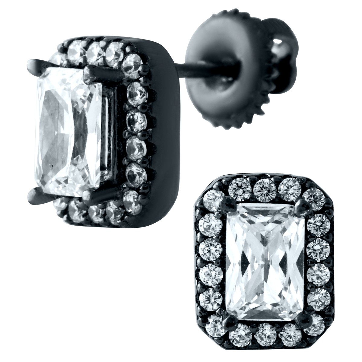 

Серебряные серьги SilverLine с фианитами