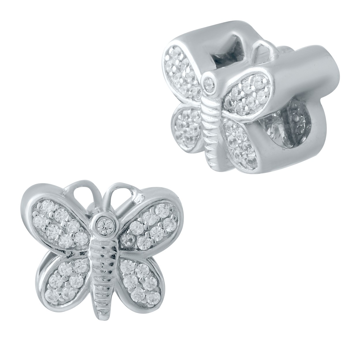 

Серебряный шарм SilverLine с фианитами
