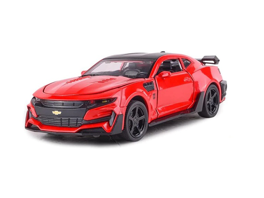 

Модель гоночного автомобиля BauTech Chevrolet Camaro 1:32 металлическая Желтый (1008-512-00)