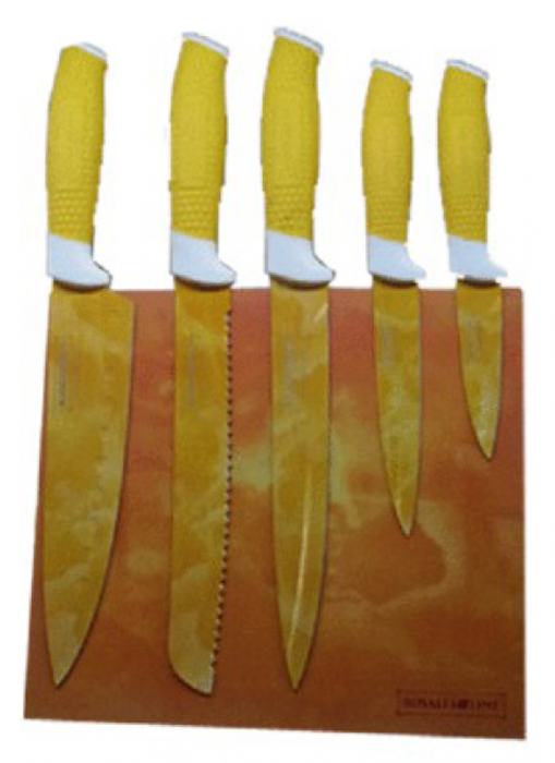 

Набор ножей Royalty Line RL-MAG5M-YE