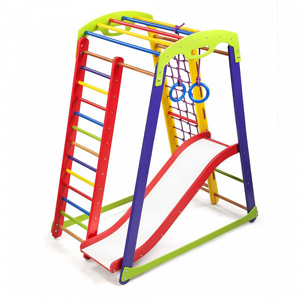 

Детский спортивный уголок SportBaby Кроха-1 Plus 1 150х85х132 см (2328)