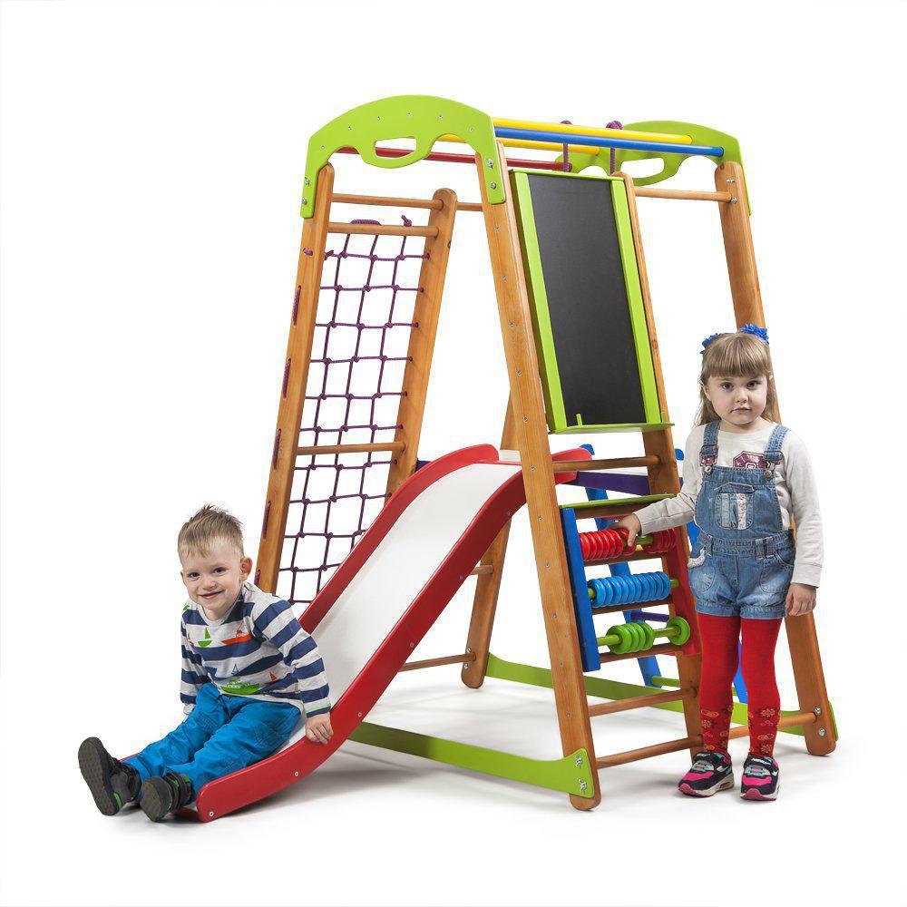 

Детский спортивный уголок SportBaby Кроха-2 Plus 3 150х85х132 см (2297)